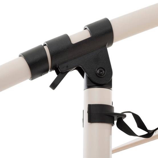 Hesperide - Parasol déporté rond "Manoa" argile & blé 3m en aluminium acier et polyester Hespéride - Image 9