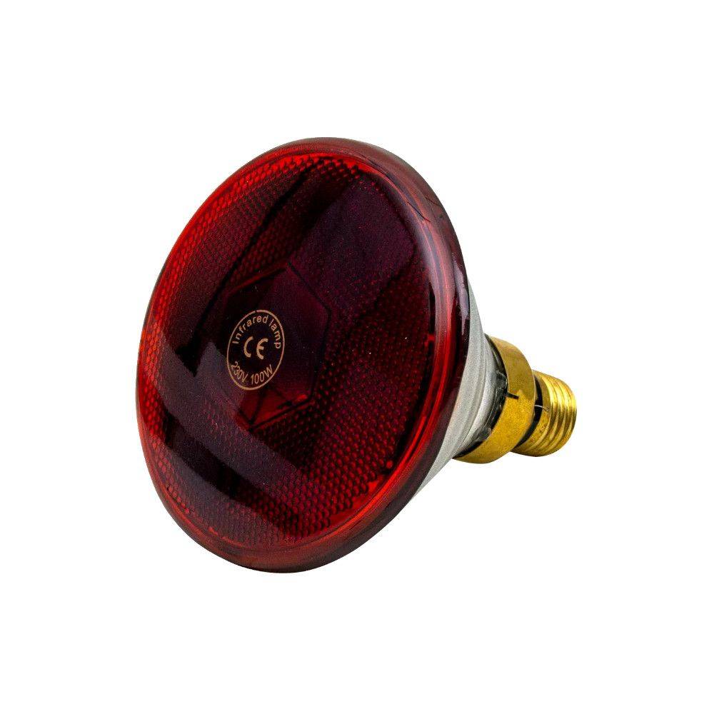 Ukal - Ampoule infrarouge PAR 100 W rouge UKAL