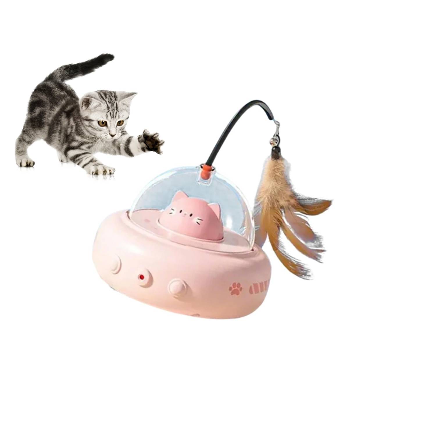 Jouet Automatique Rechargeable pour Chat DtopbuyAge - Image 1