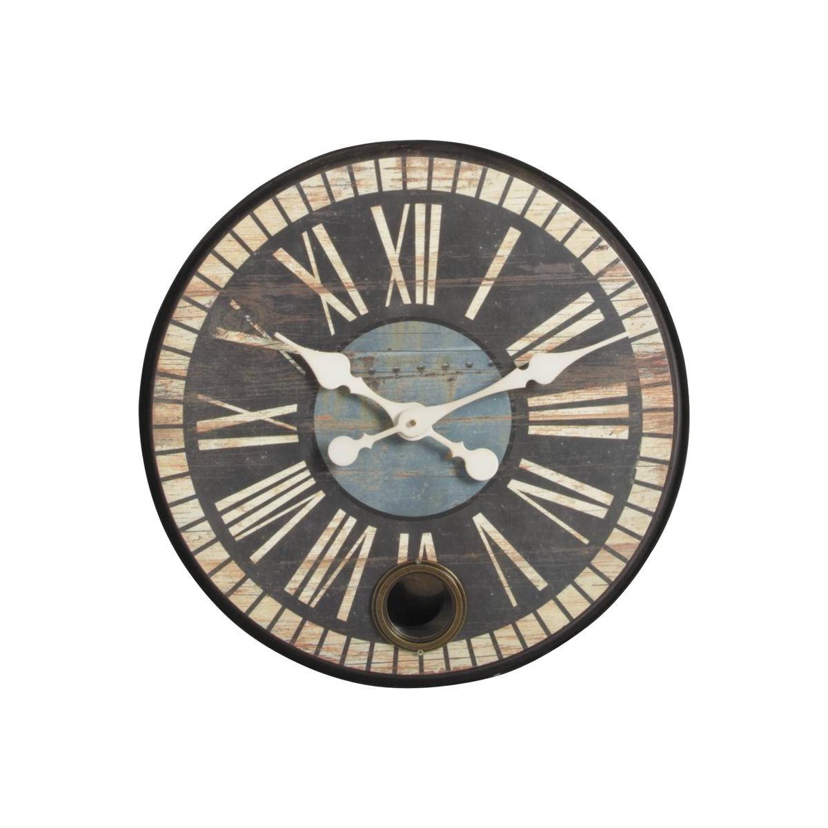 Aubry Gaspard - Horloge rétro avec balancier