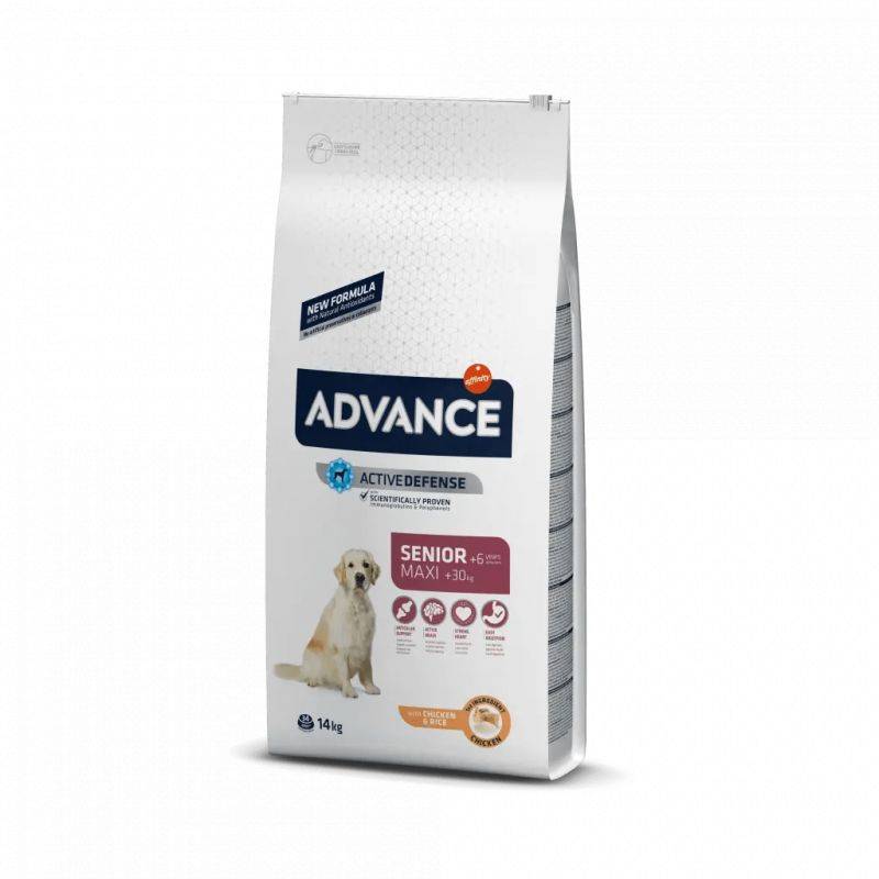 CROQUETTES CHIEN MAXI SENIOR  - ADVANCE 12 kg - Image 1