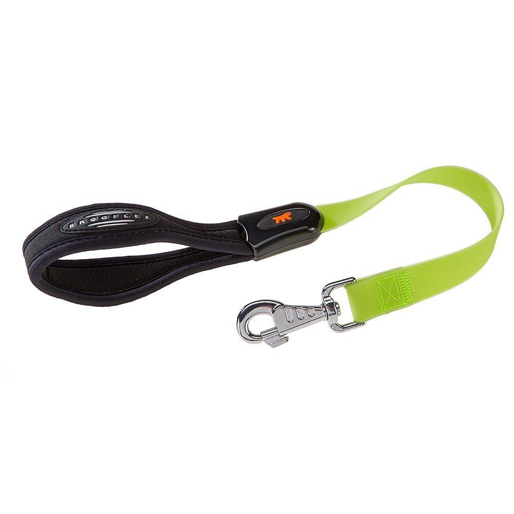 Ferplast - Laisse Courte pour Chiens EVOLUTION GM25/55, Hypoallergénique, Lavable, Poignée rembourrée, Vert - Imagen 1