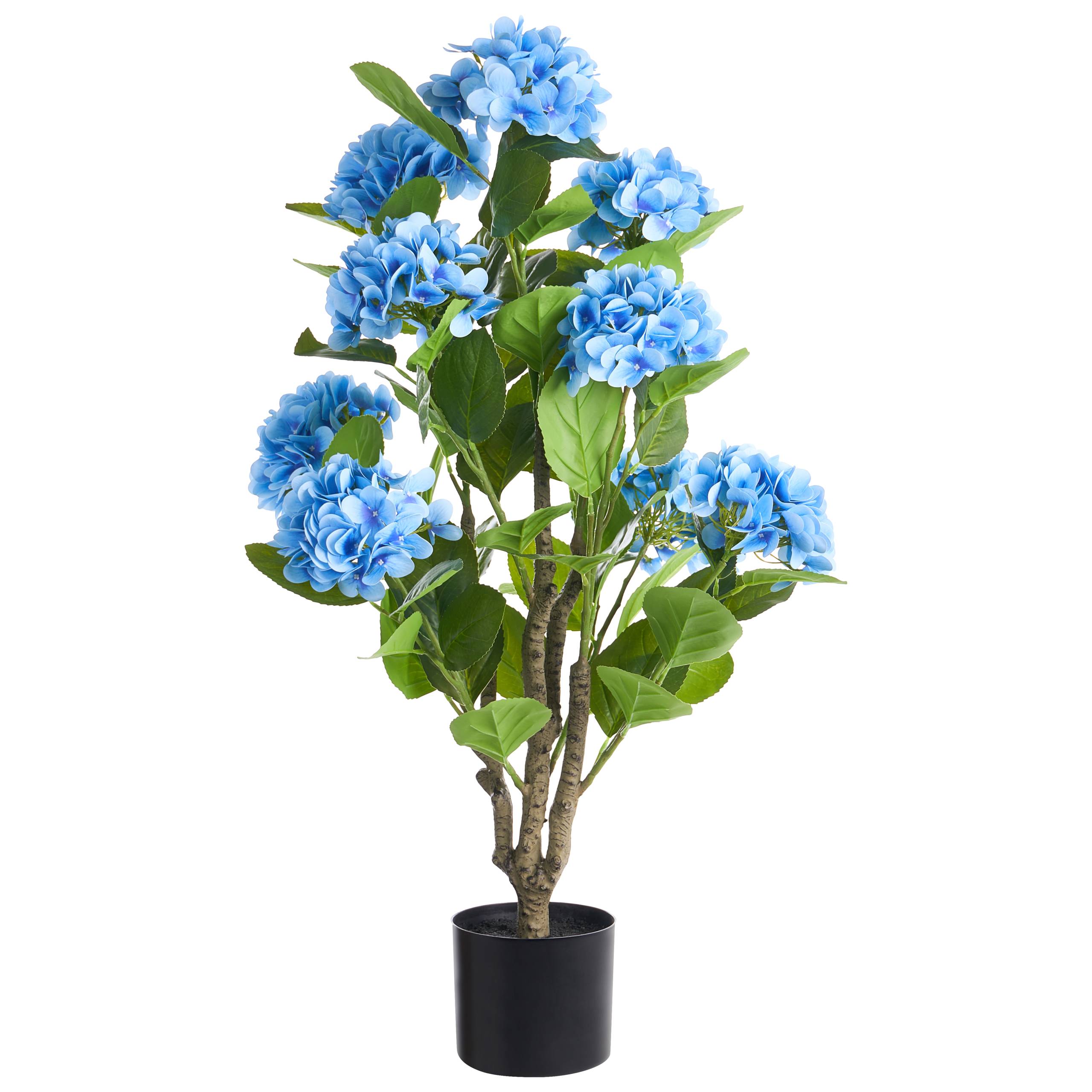 Beliani - Plante artificielle Matière synthétique Bleu HORTENSIUM - 50x50x90- Beliani - Image 2