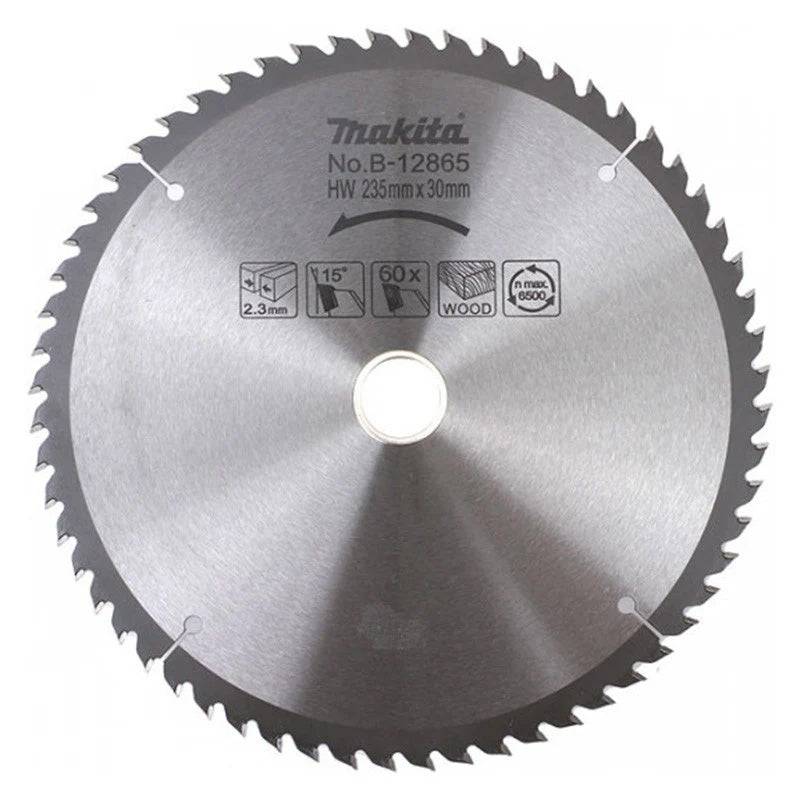 Makita - Lames carbure bois standard, pour scies circulaires MAKITA - taille Ø 210 mm x 24 Dents - MAKITA ACCESSOIRES - Imagen 5