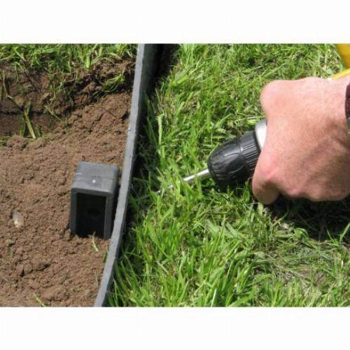 Ecoo - Bordure de jardin Ecolat - Rouleau - H14cm x 25m - Noir - Image 1