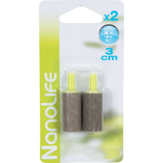 Diffuseur d'air 2 cylindres, ø1.5 cm x longueur 3 cm, aquarium - Image 1