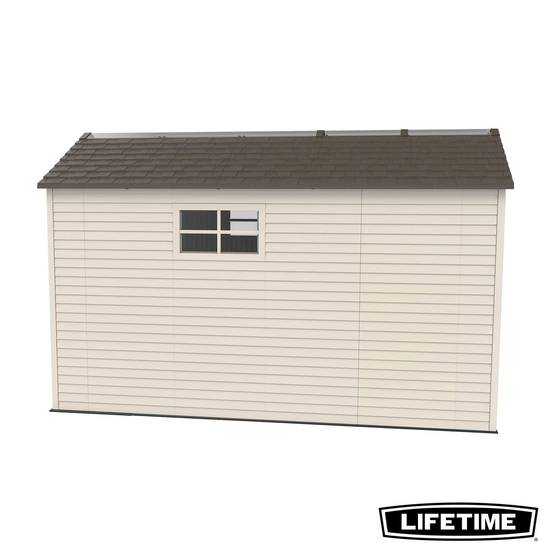 Lifetime - Abri de jardin résine 7.77m2 (2,13 x 3,65 m) LIFETIME #60282 - Image 2