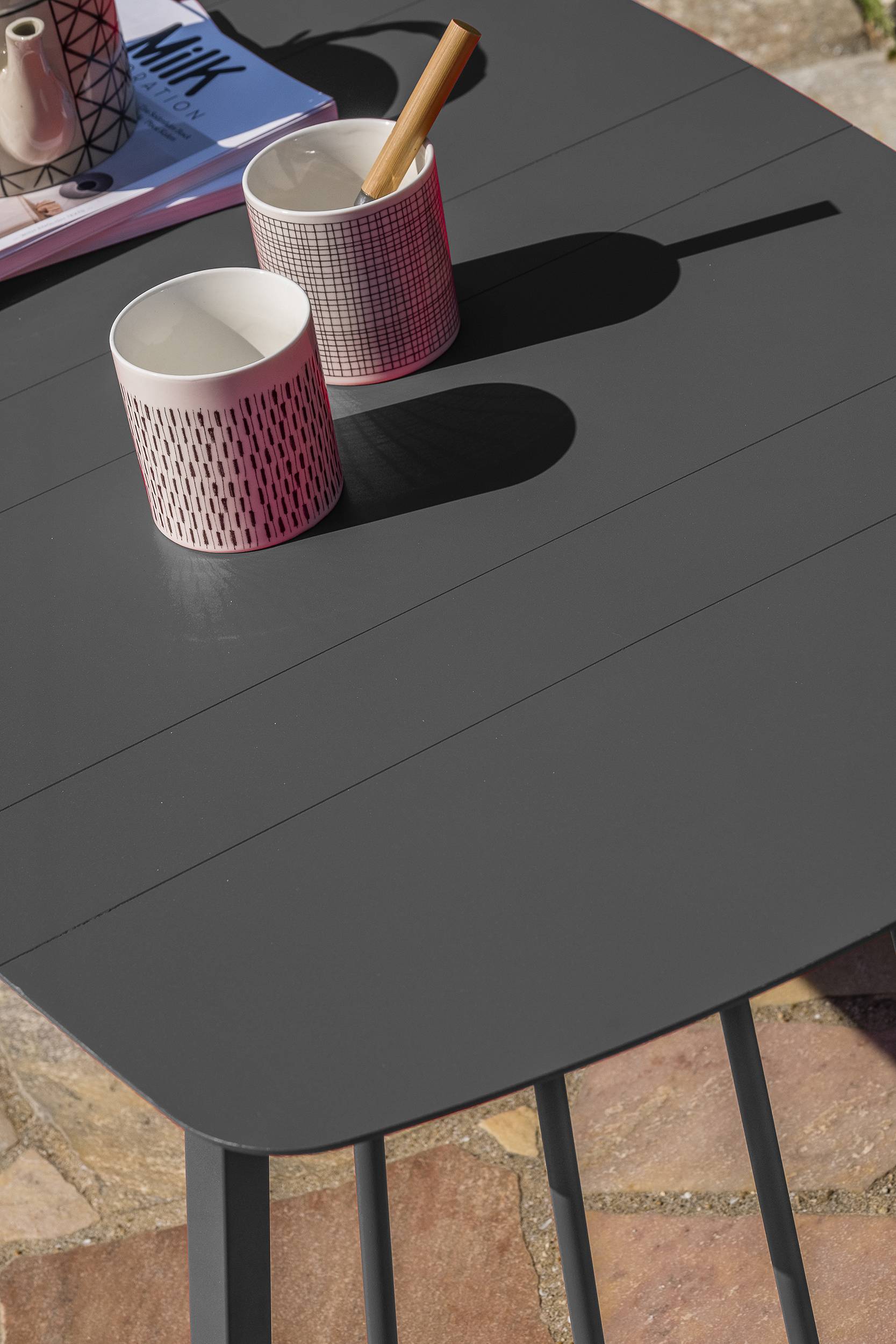 City Garden - Salon de jardin APOLLINE en aluminium - CITY GARDEN - Imagen 3