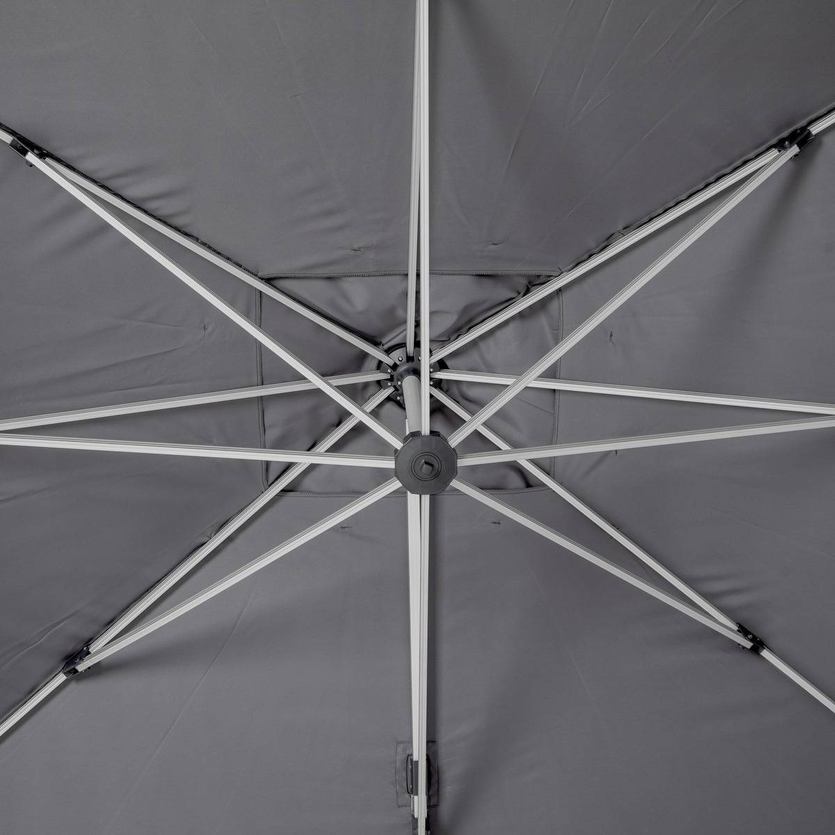 Hesperide - Toile de parasol "Equador" ardoise 4x3m en polyester - Hespéride - Imagen 1