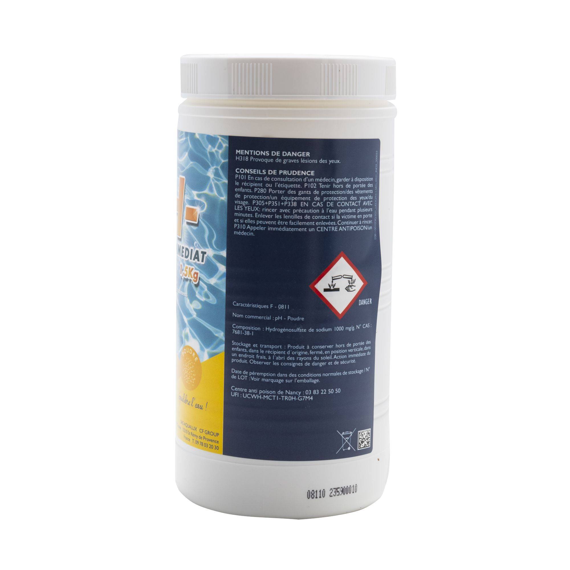 Réducteur de Ph   Ph-   en poudre 1,5kg - Image 2
