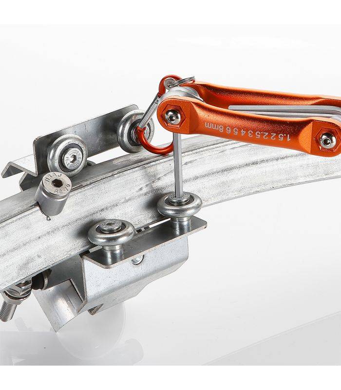 Set de 8 clés allen avec cadre en métal alyco orange ALYCO 170605 - Image 2