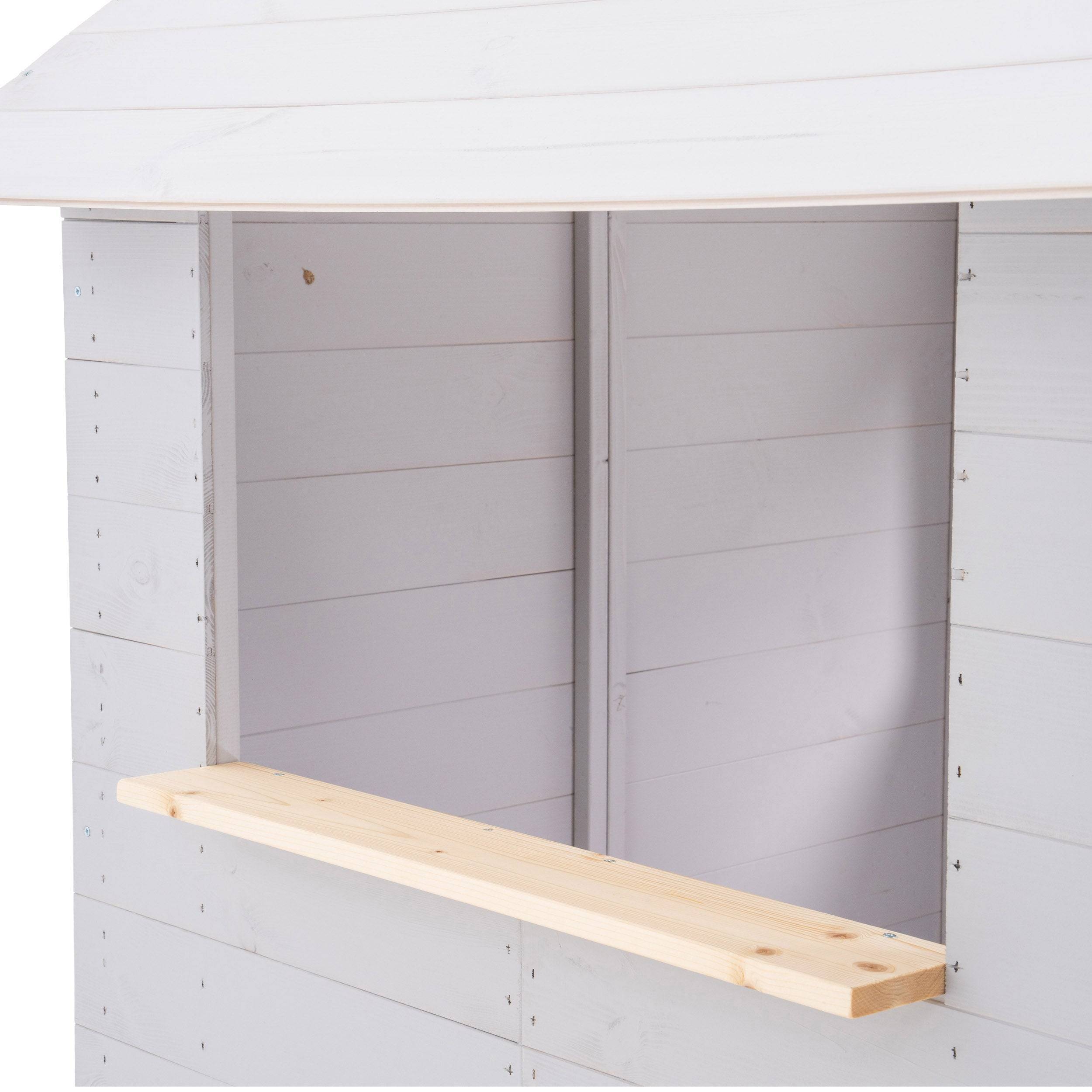 Tp Toys - Cabane enfant modulable sur pilotis 2 balançoires et toboggan - bois FSC® - PERCE-NEIGE - Image 6