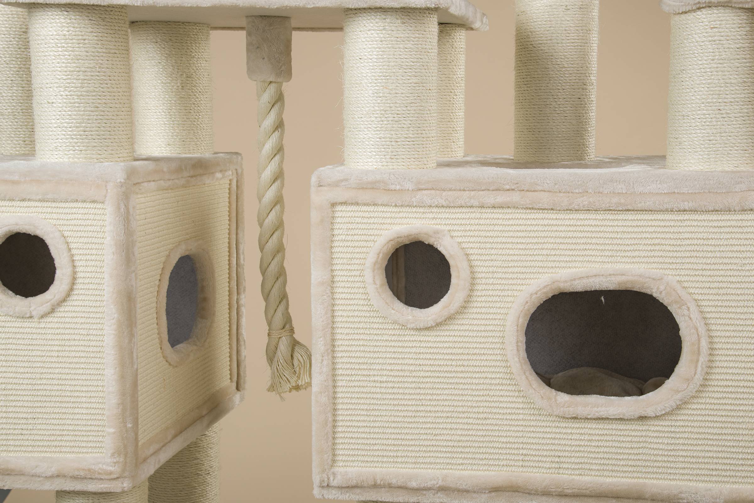 Rhr Concepts Bv - Arbre à chat Royal Cat Palace (Beige) - RHR Concepts BV - Imagen 3
