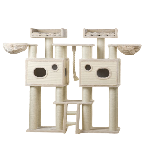Rhr Concepts Bv - Arbre à chat Royal Cat Palace (Beige) - RHR Concepts BV - Imagen 1