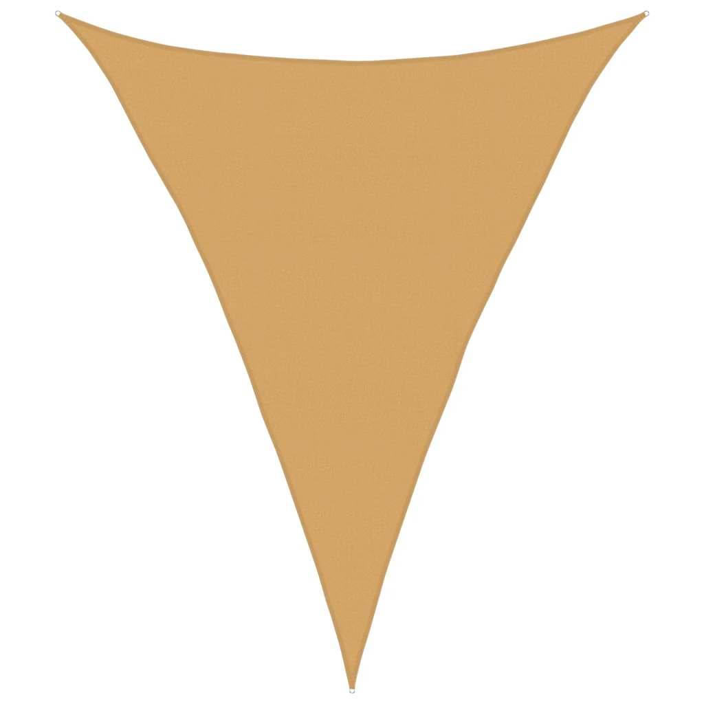 Voile d'ombrage PEHD sable 500 x 600 x 600 cm - PANGIVO - Image 1