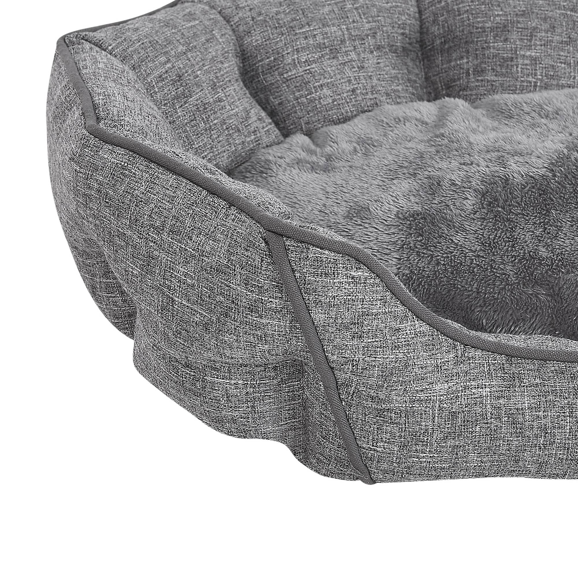 Beliani - Lit pour animal Lin Gris CANDIR - 65x50x20- Beliani - Image 6