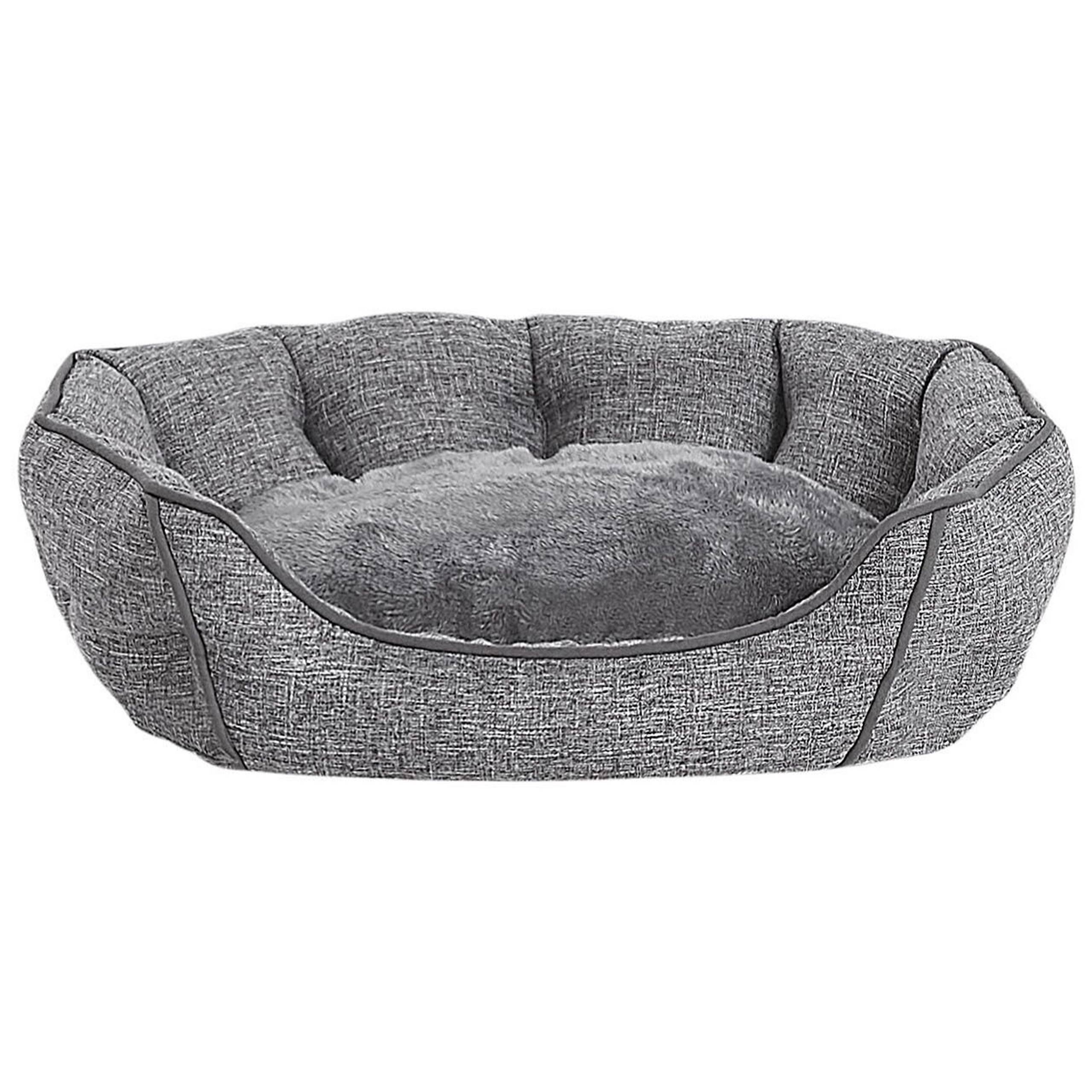 Beliani - Lit pour animal Lin Gris CANDIR - 65x50x20- Beliani - Image 4