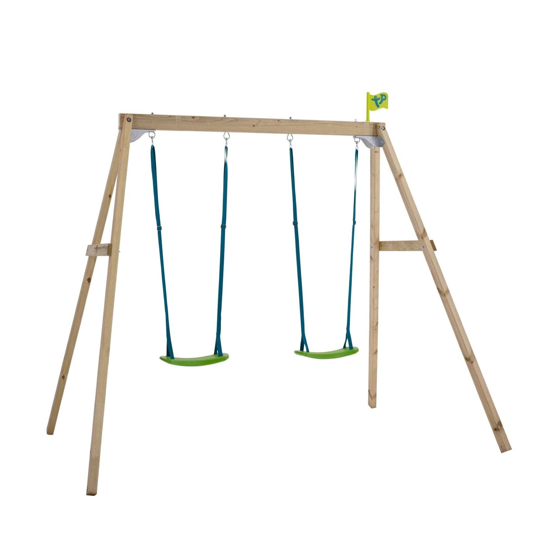 Tp Toys - Portique 2 balançoires - bois FSC® - H200 cm - FOREST - Imagen 2