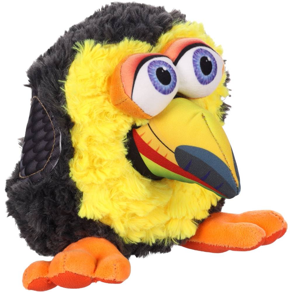 Flamingo - Jouet Toucan Snapzy 20 cm noir pour chien - Imagen 1