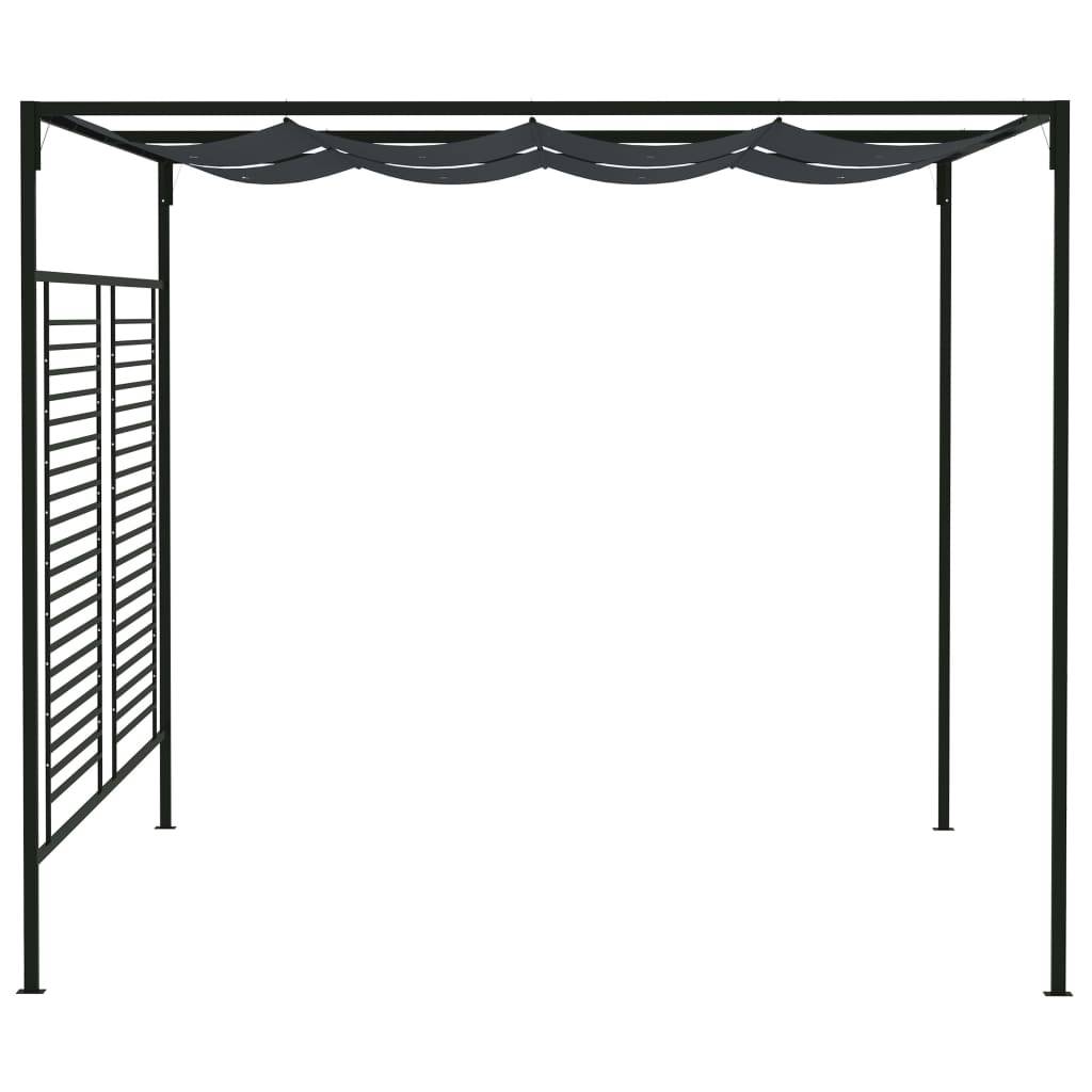 ComfortXL - Pergola Acier avec Toit Coulissant Tonnelle Moderne pour Jardin Anthracite 4x3 m – ComfortXL Outdoor Living - Image 3