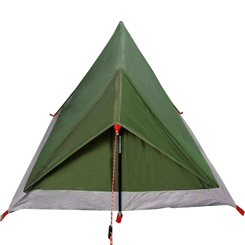 Tente Canadienne 2 Personnes Polyester Imperméable Légère pour Randonnée Camping Vert Olive – ComfortXL Outdoor Living - Image 9
