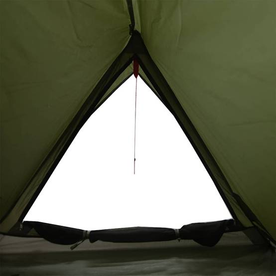 Tente Canadienne 2 Personnes Polyester Imperméable Légère pour Randonnée Camping Vert Olive – ComfortXL Outdoor Living - Image 10