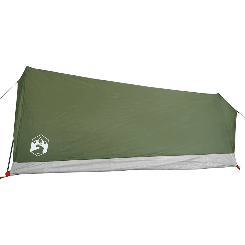 Tente Canadienne 2 Personnes Polyester Imperméable Légère pour Randonnée Camping Vert Olive – ComfortXL Outdoor Living - Image 8