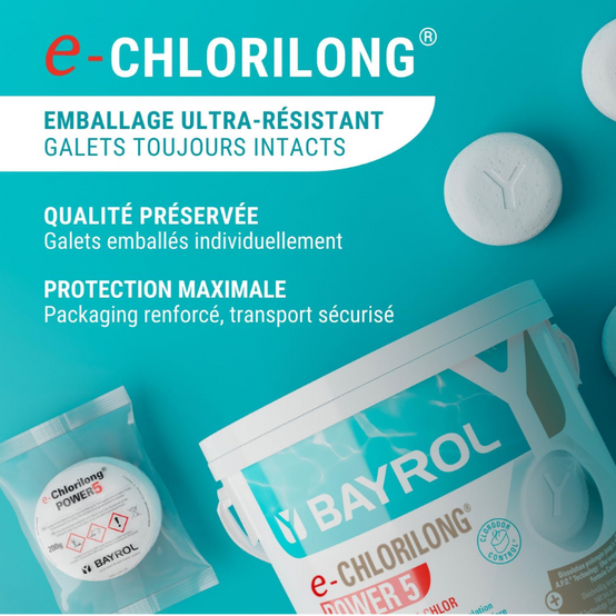 Chlore multifonctions Bayrol Chlorilong Power 5 fonctions - 5 kg - Image 6