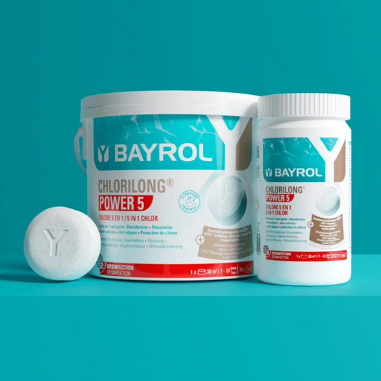 Chlore multifonctions Bayrol Chlorilong Power 5 fonctions - 5 kg - Image 2