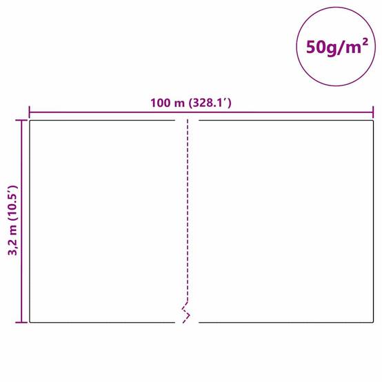 Rouleau XXL Protection Plantes Verte Tissu Non-Tissé Grande Surface Anti-Gel Vert 100x3,2m – ComfortXL Outdoor Living - Image 8