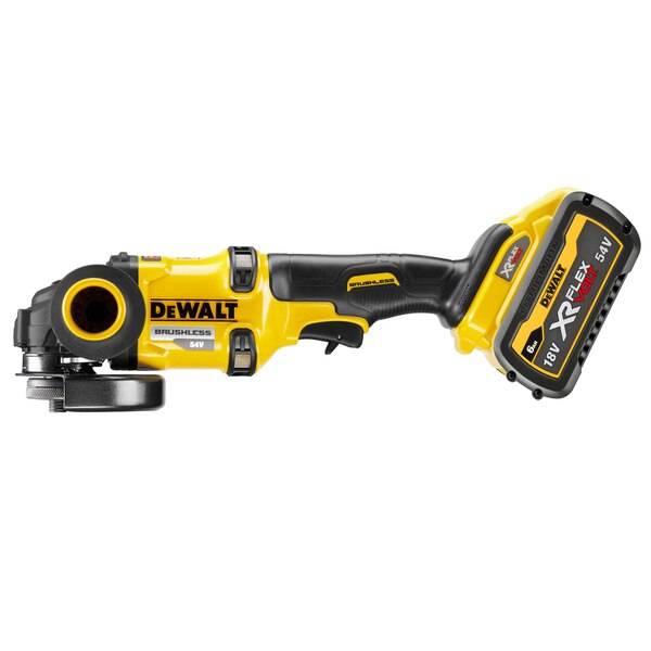 Dewalt - Meuleuse 54V/18V XR FlexVolt 125mm + 2 batteries 2/6Ah + chargeur en coffret TSTAK II - DEWALT - DCG418T2-QW - Imagen 3