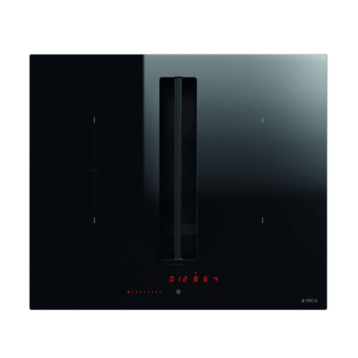 Table de cuisson aspirante induction 60cm 4 feux 7500w noir PRF0167053 Elica - Image 5
