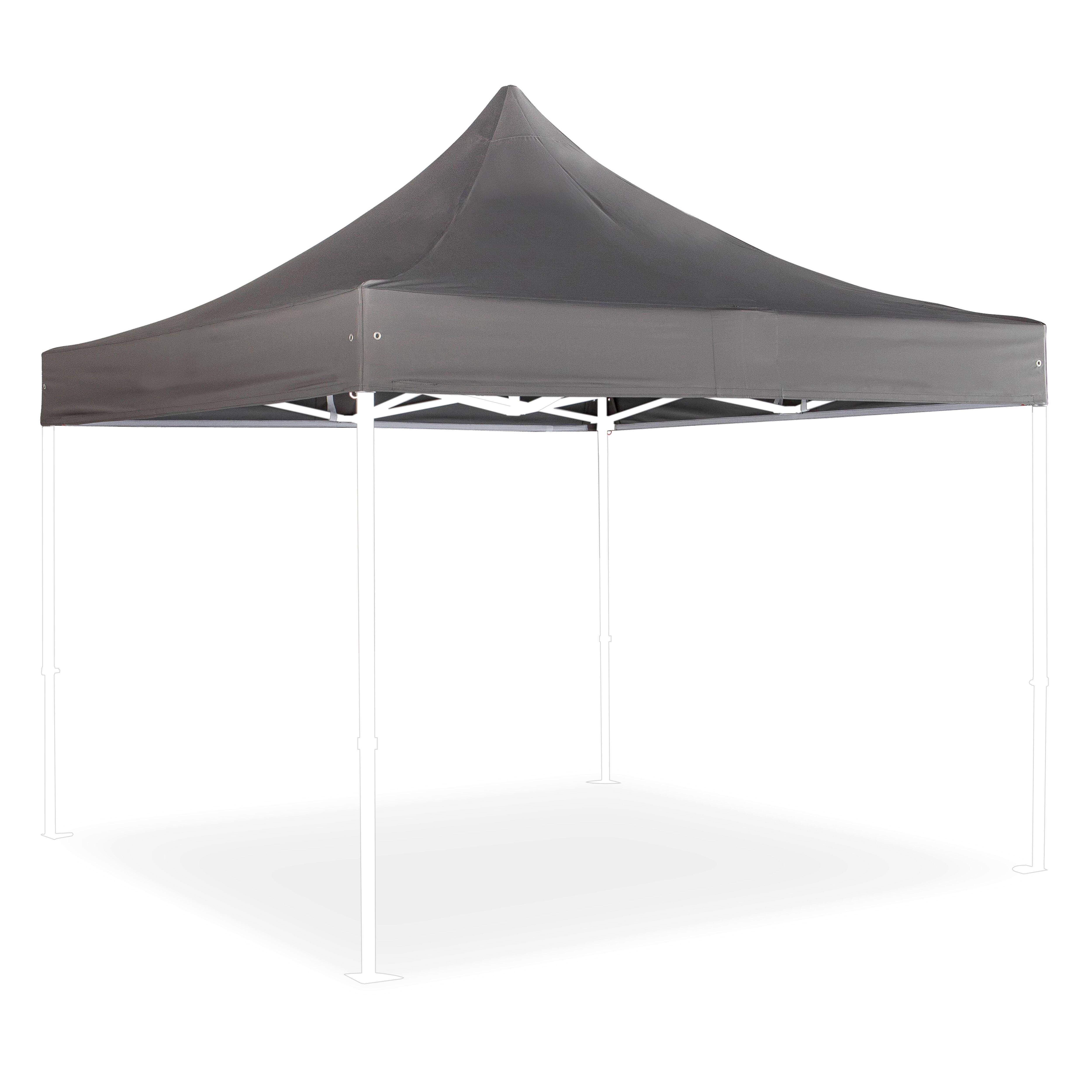Oviala - Toit pour tente pliante 3x3 m gris anthracite PRO 40 - Oviala