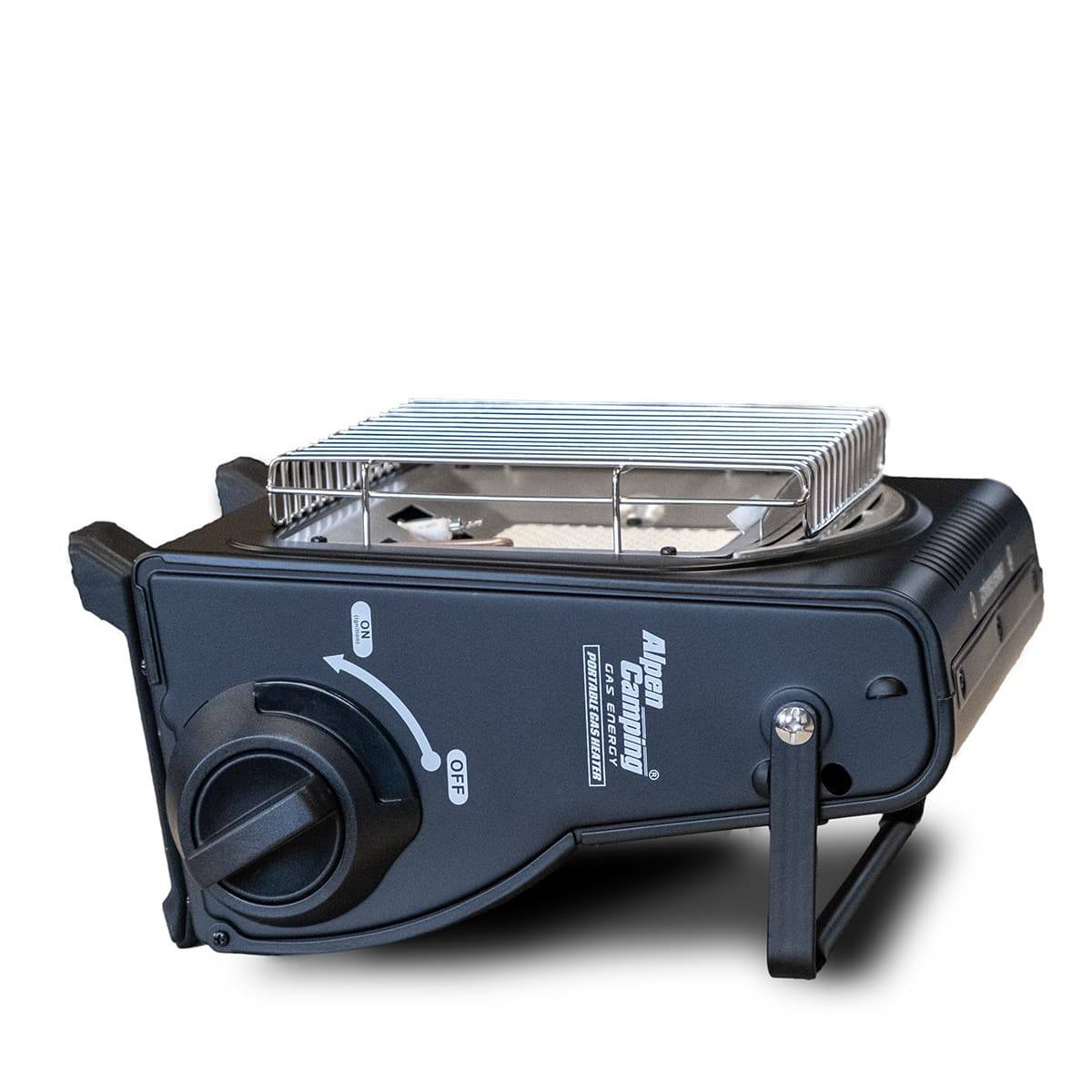 Chauffage à gaz portable 1700W Avec système sécurité + 12 Cartouches gaz ALPEN - Imagen 7