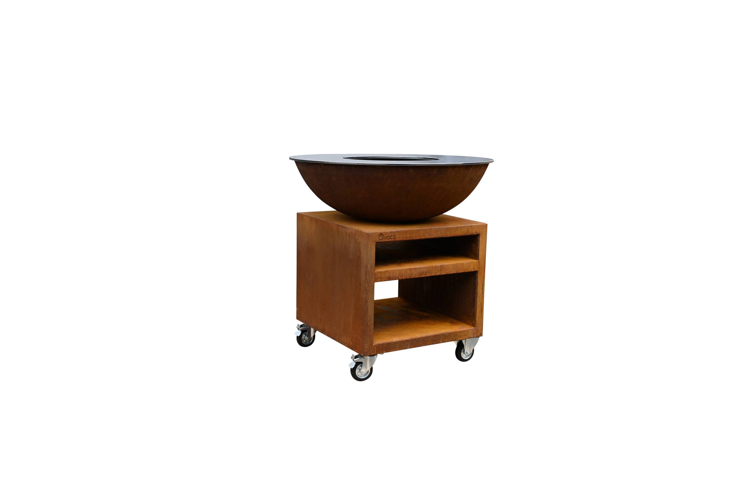 Brasero Piatto Large Pro Corten diam94 - Quoco - Image 2