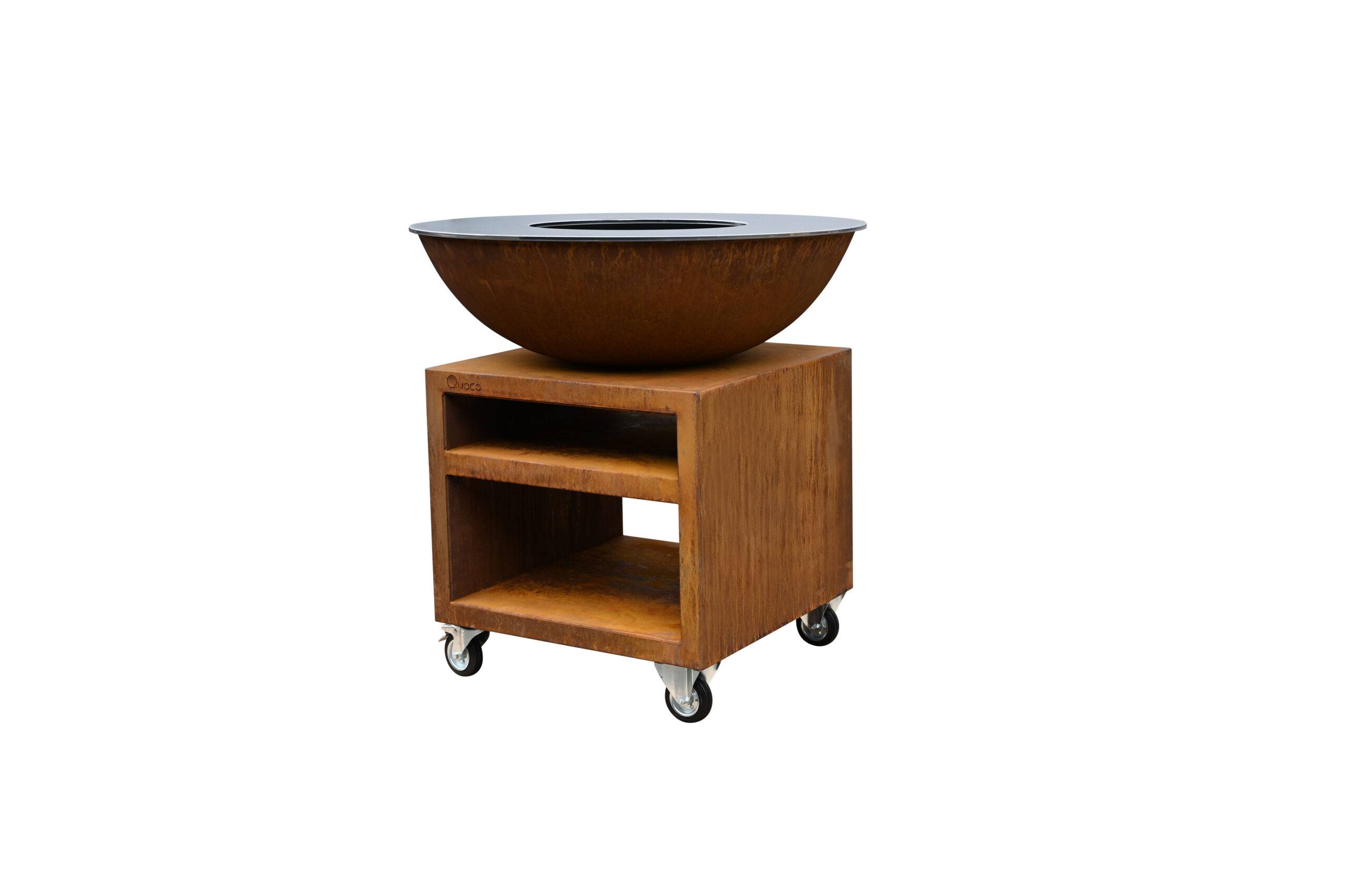 Brasero Piatto Large Pro Corten diam94 - Quoco - Image 3