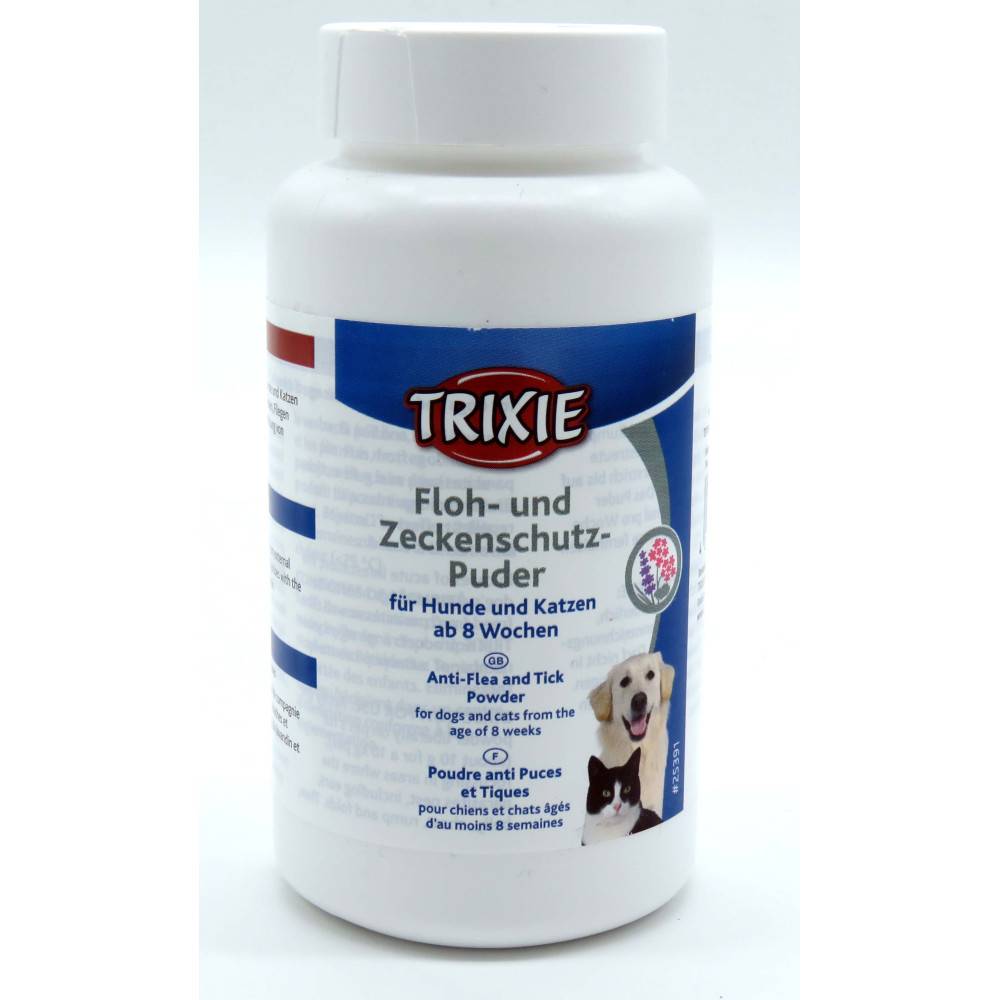Trixie - Poudre anti-puces et tiques pour chats et chiens 150 g - Image 2