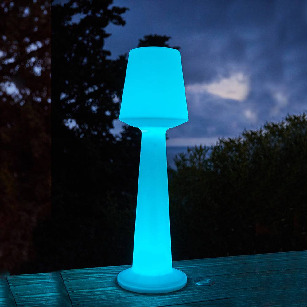 Lumisky - Lampadaire d'extérieur sans fil AUSTRAL RGB H110cm - Imagen 6