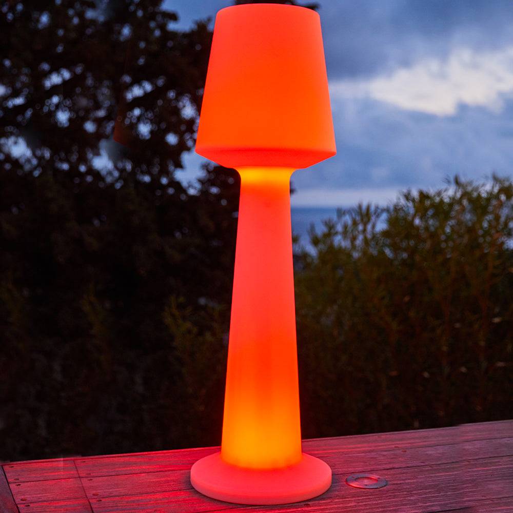 Lumisky - Lampadaire d'extérieur sans fil AUSTRAL RGB H110cm - Imagen 5