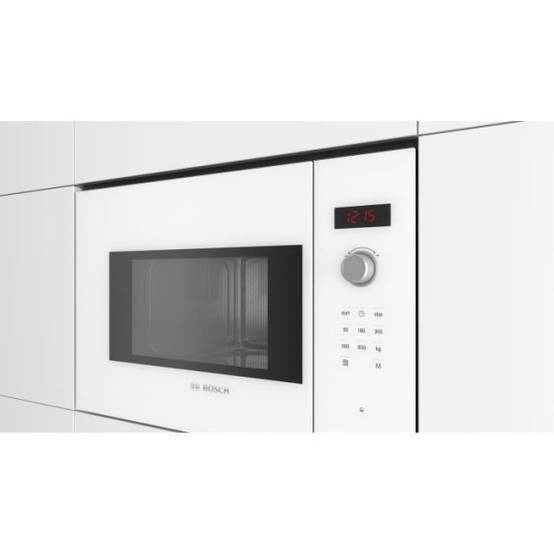 Bosch - Micro-onde encastrable - BOSCH SER4 - BFL523MW1F - Blanc - 59,4 x 31,7 x 38,2 cm - Image 4