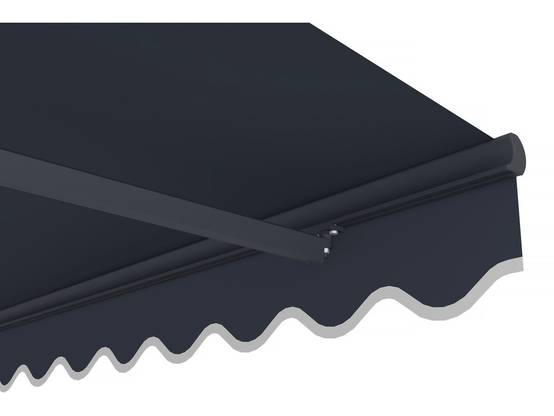 Habitat Et Jardin - Auvent Store Banne Rétractable En Aluminium 2,5 X 3 M "ombra 3" - Gris Anthracite -habitat Et Jardin - Image 4