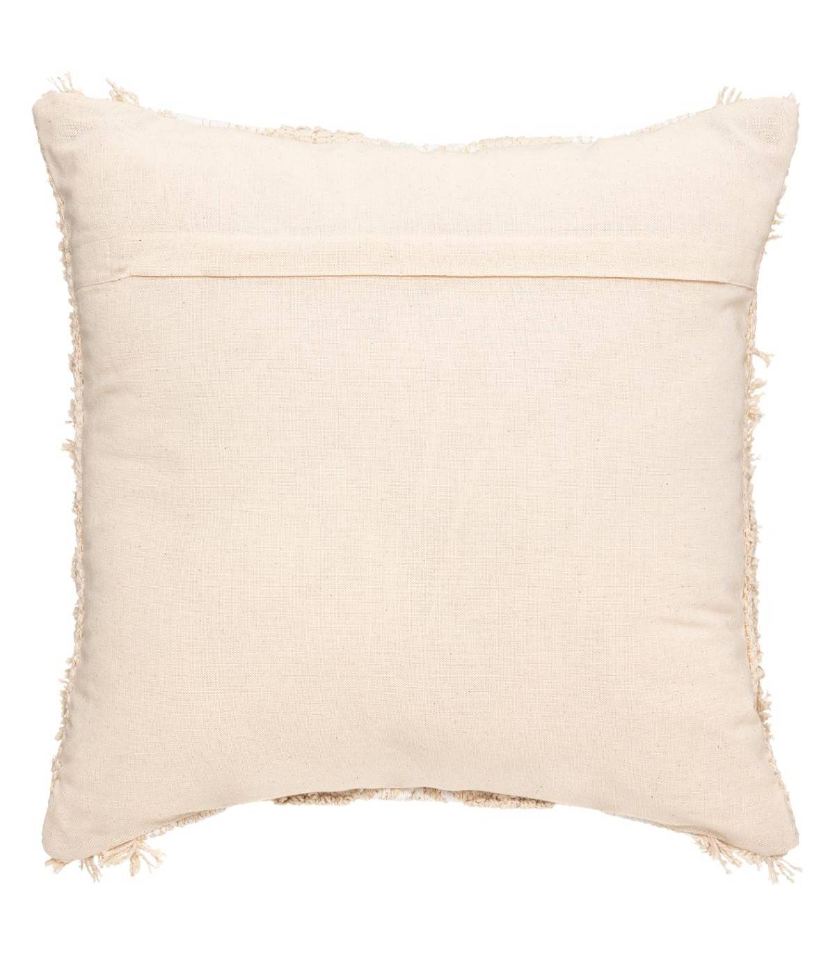 Coussin déhoussable en Coton Jacquard motif en relief 40 x 40 cm - Imagen 4