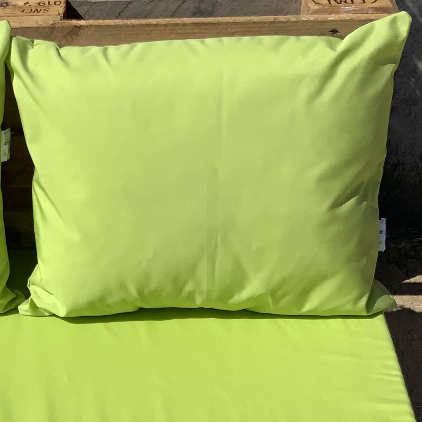 Home Maison - Housse de coussin extérieur - HOME MAISON - Polyester - Vert clair - Image 1
