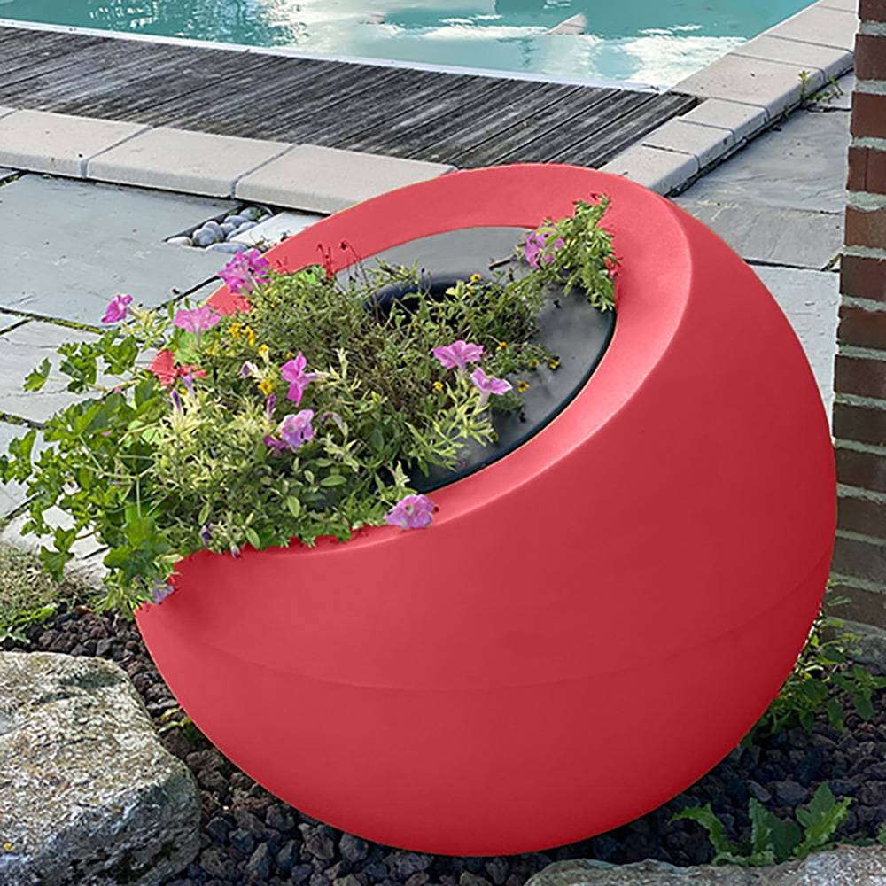 Pot de fleurs sphérique xxl dolce vita 300l-lot de 2 - Image 2