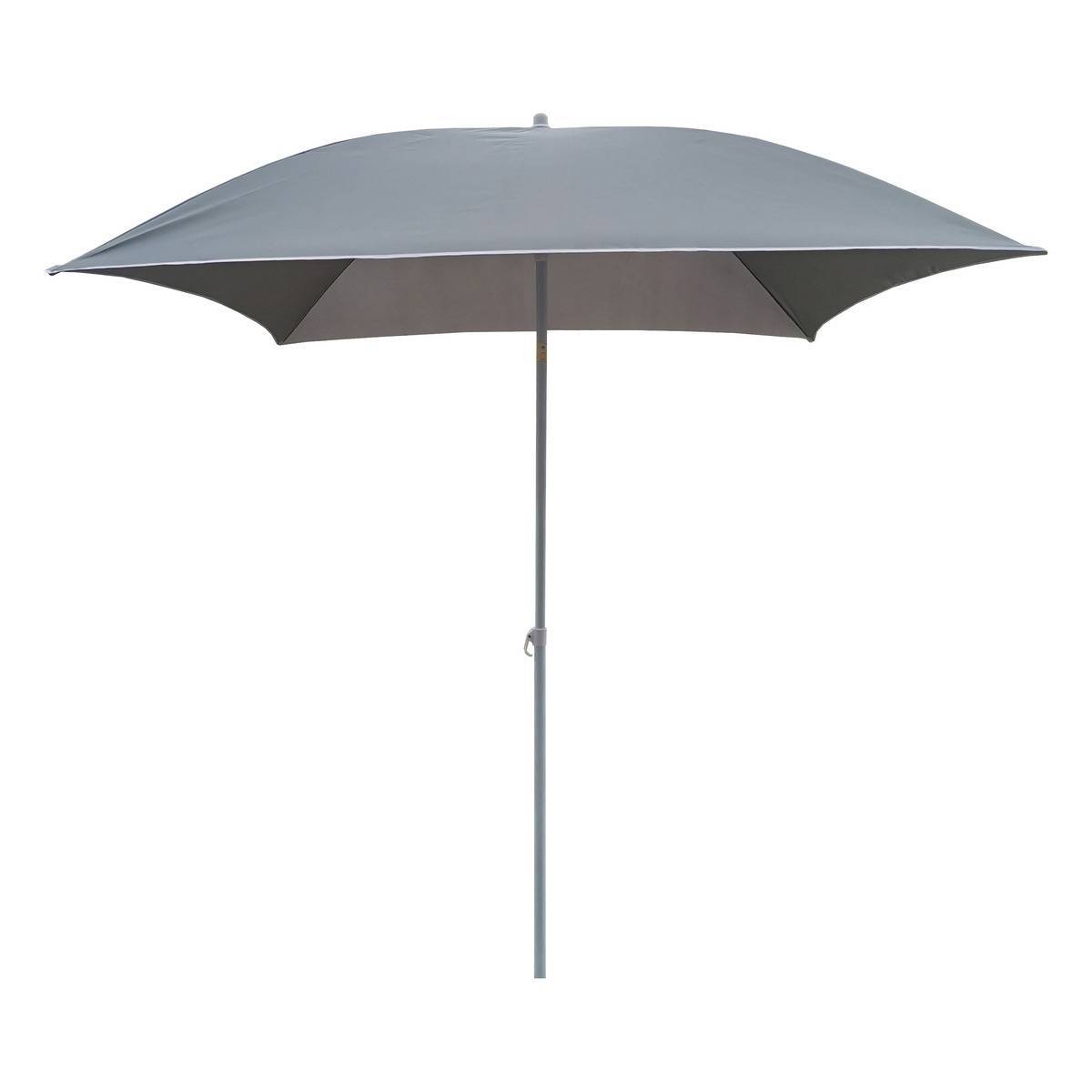 Hesperide - Parasol Plage Carré Helenie Gris - 5five
