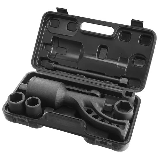 VEVOR Clé multiplicateur couple 25,4 mm, rapport 1:64, 4 douilles. Acier allié, démontage écrou roue. - Image 1