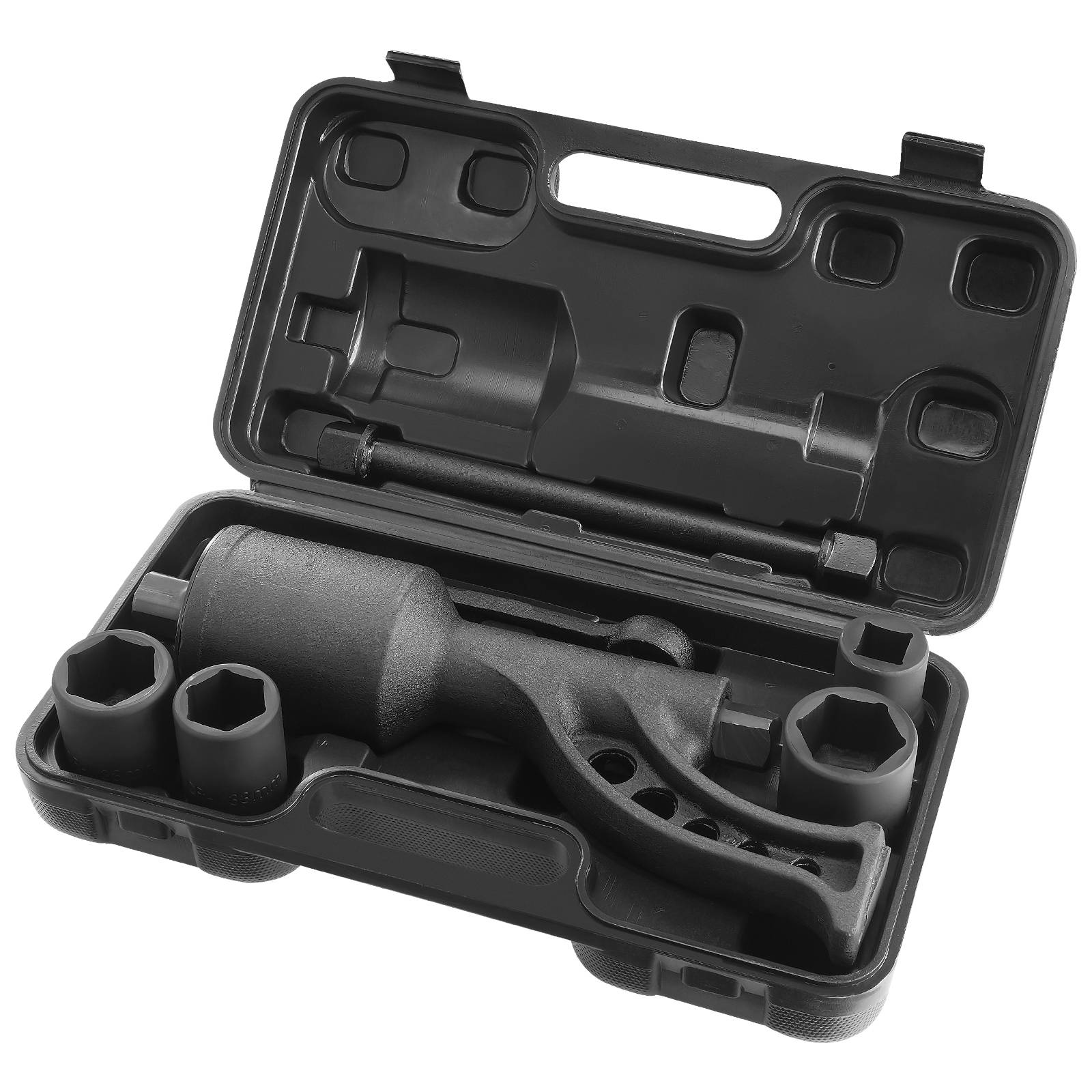 VEVOR Clé multiplicateur couple 25,4 mm, rapport 1:64, 4 douilles. Acier allié, démontage écrou roue. - Image 1