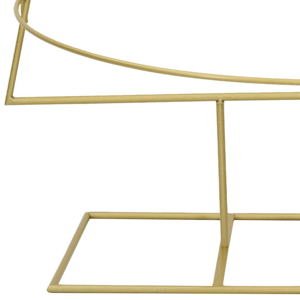 Vidaxl - Arbre de Noël en métal Doré 180 cm Acier peint par poudre vidaXL 42019155 - Image 9