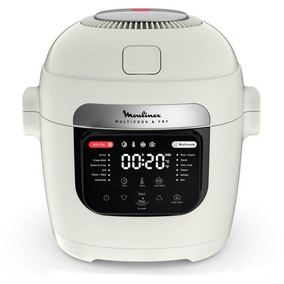 Moulinex - Multicuiseur + airfryer 6l 1200w beige MZ7311F0 Moulinex - Image 2