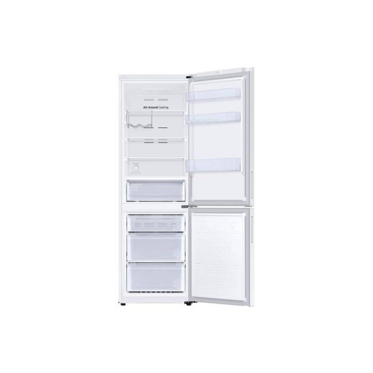 Réfrigérateur combiné Samsung RB33B612EWW 344 L, No Frost, moteur Digital Inverter - blanc - Image 5
